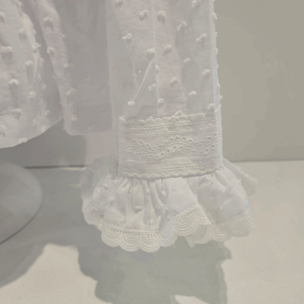 Conjunto blusón/falda short atenea Noma Fernández invierno 26