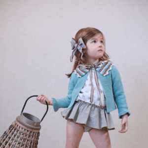 Conjunto braga vichy blusa bambis bichitos Martinica invierno 26