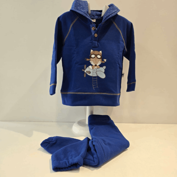 Conjunto felpa niño children chocolate La Martinica invierno 26