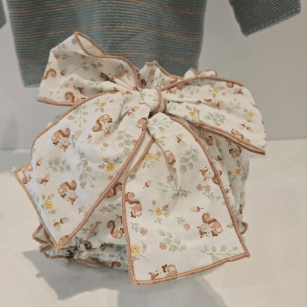 Conjunto niña jersey y braguita ardilla de Pangasa invierno