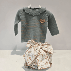 Conjunto niña jersey y braguita ardilla de Pangasa invierno