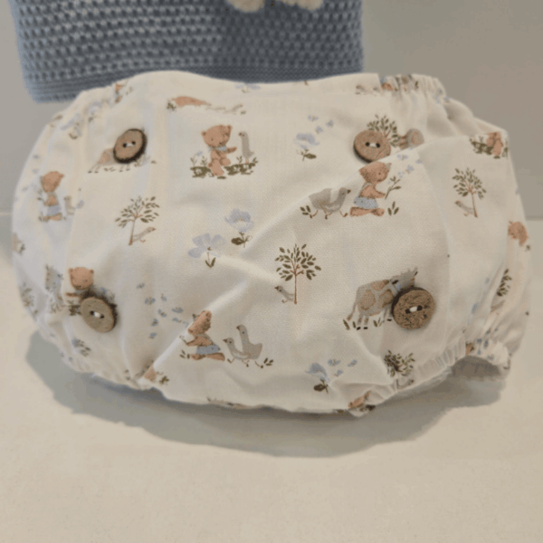 Conjunto ranita teddy celeste empolvado de Pangasa invierno