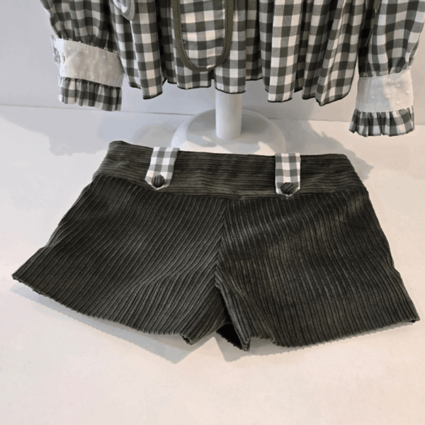 Conjunto short y blusón Dafne de Noma Fernández invierno 26 - Imagen 4