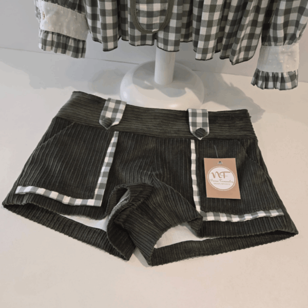 Conjunto short y blusón Dafne de Noma Fernández invierno 26