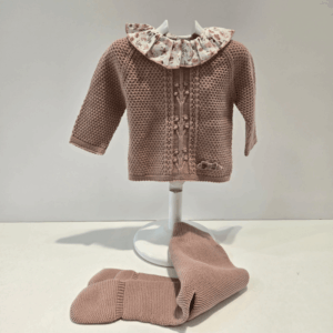 Jersey con polaina modelo flores de Pangasa invierno