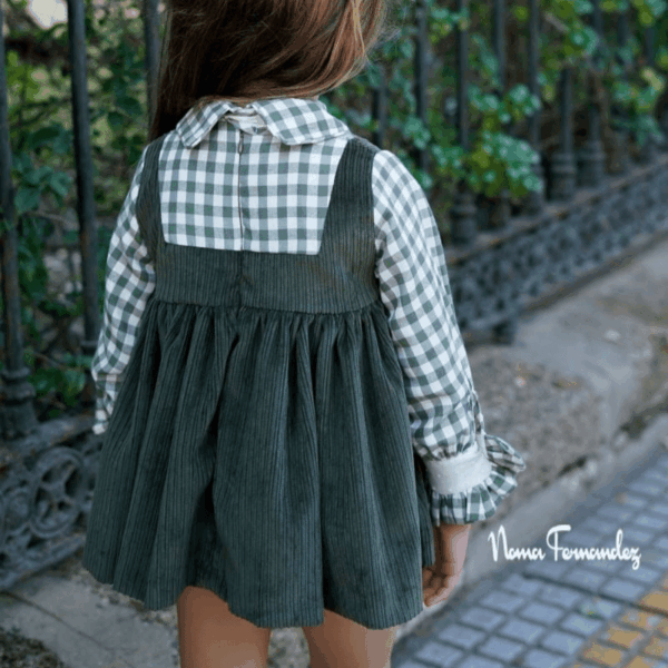 Jesusito color verde Dafne lazo Noma Fernández invierno 26 - Imagen 6
