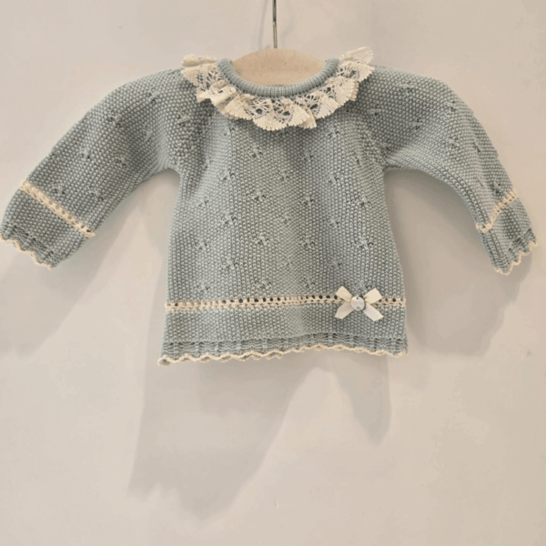 Jubón y polaina niña modelo semilla Paz Rodríguez invierno