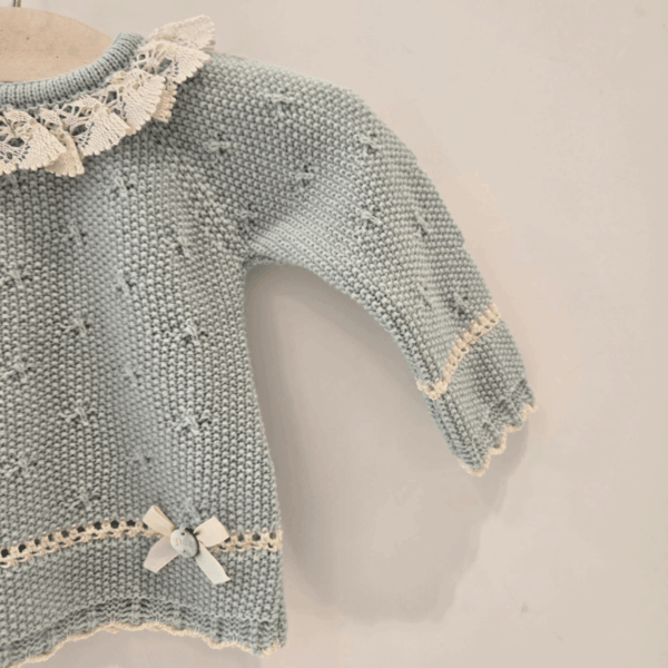 Jubón y polaina niña modelo semilla Paz Rodríguez invierno