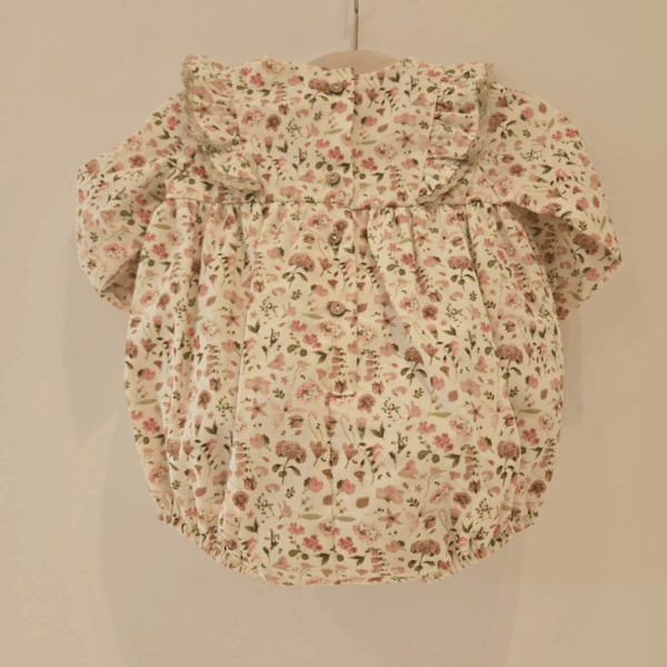 Pelele niña estampado floral Pangasa invierno