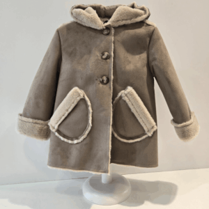 Pelliza con capucha camel/beige La Martinica invierno 26