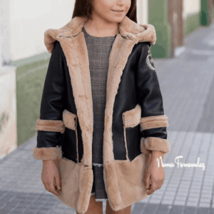 Pelliza larga colección exteriores Noma Fernández invierno 26