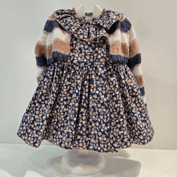 Vestido flores mi petit mon La Martinica otoño invierno 2025/26