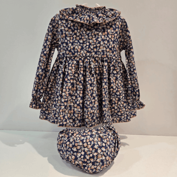 Vestido flores mi petit mon La Martinica otoño invierno 2025/26