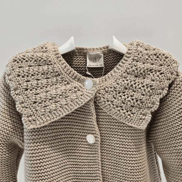 Abrigo punto angora rivera alegría Paz Rodríguez invierno
