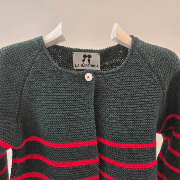 Chaqueta 3/4 verde colección Hilton La Martinica invierno 26