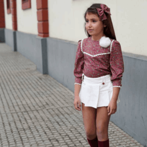 Conjunto blusa falda shorts Penélope Noma Fernández invierno26