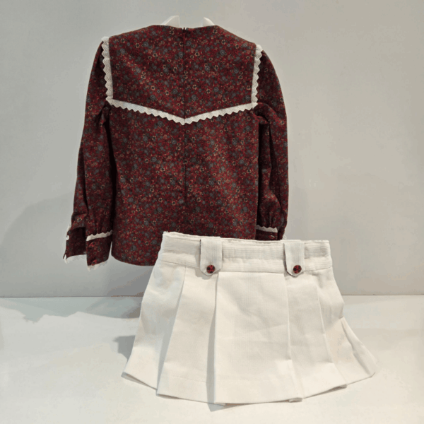 Conjunto blusa falda shorts Penélope Noma Fernández invierno26
