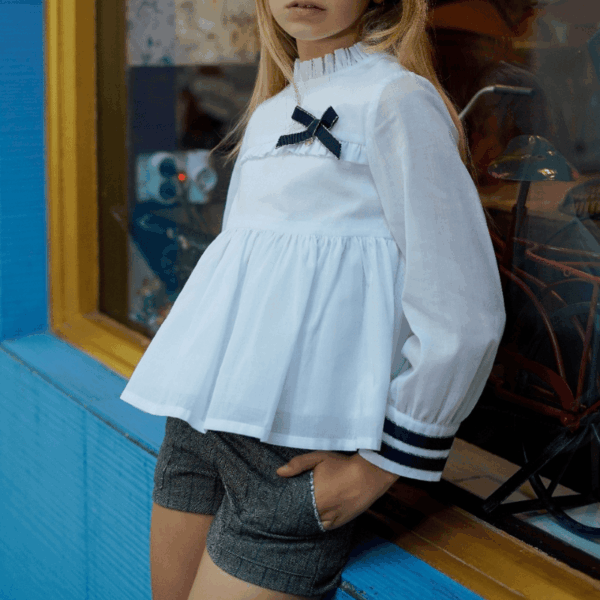 Conjunto blusón short Casandra Noma Fernández invierno 2026