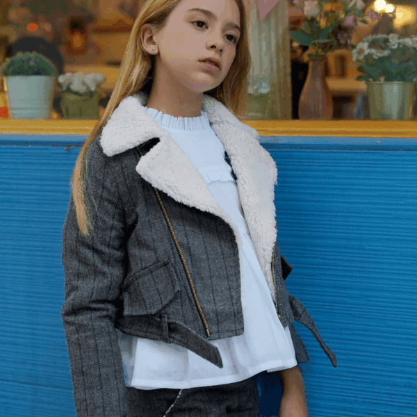 Conjunto blusón short Casandra Noma Fernández invierno 2026 - Imagen 3