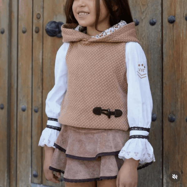 Conjunto camisa falda/short Noma Fernández invierno 26