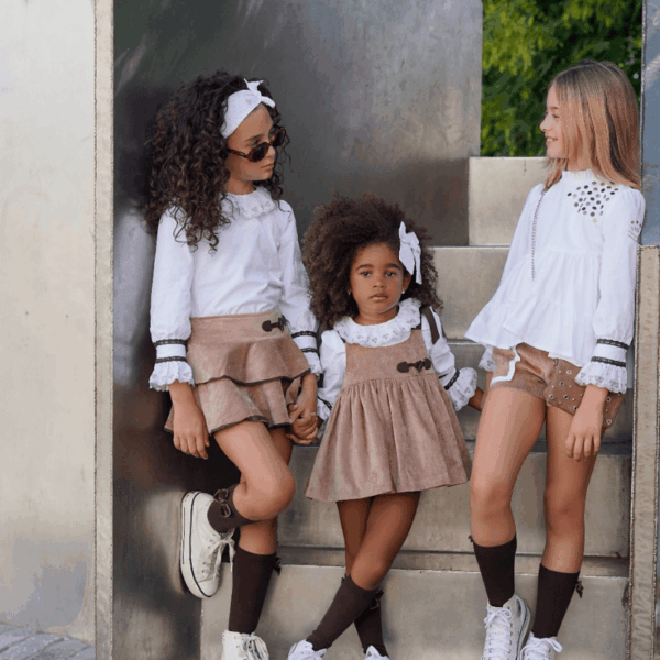Conjunto short mas blusón Venus Noma Fernández invierno 26