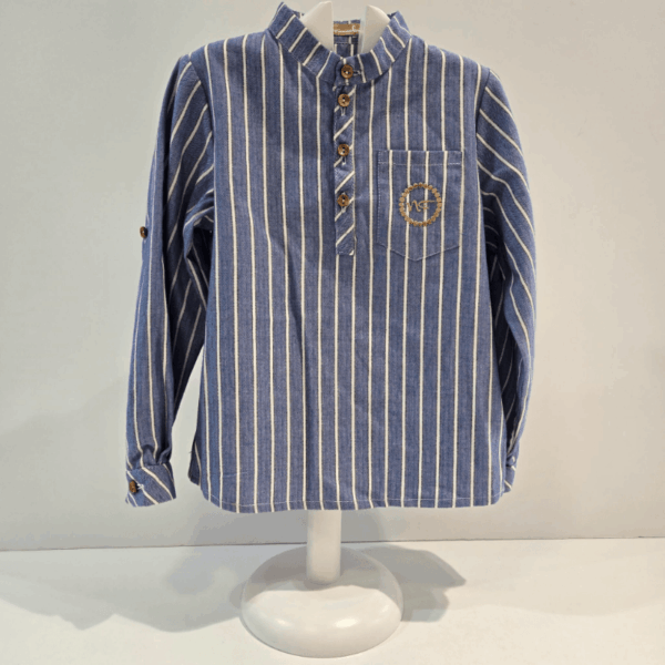 Conjunto venus niño camisa pantalón Noma Fernández invierno 26 - Imagen 4