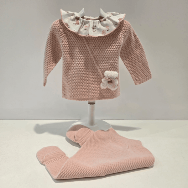 Jersey con polaina rosa empolvado Teddy Pangasa invierno
