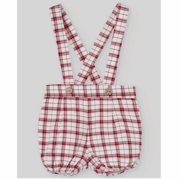 Pantalón corto y camisa acebo Paz Rodríguez otoño invierno