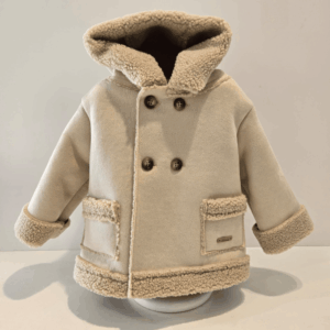 Pelliza chaquetón beige Martín Aranda temporada invierno