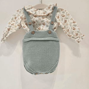 Peto verde blusa estampada ardillas Pangasa otoño invierno