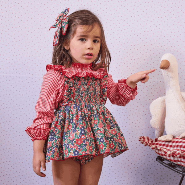 Ranita mas blusa Boutique Luna estampado La Martinica invierno