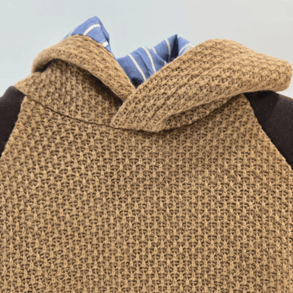 Sudadera camel con chocolate colección venus invierno 26