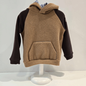Sudadera camel con chocolate colección venus invierno 26