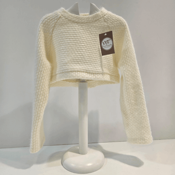 Sudadera corta Penélope Noma Fernández otoño invierno 52/26