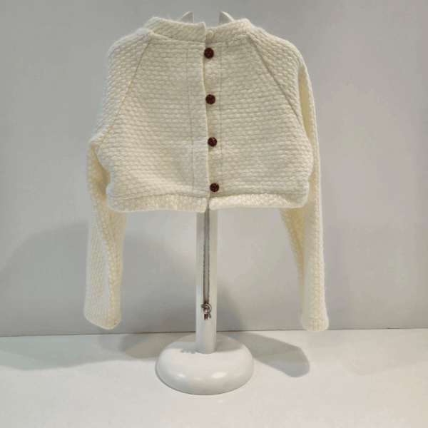 Sudadera corta Penélope Noma Fernández otoño invierno 52/26