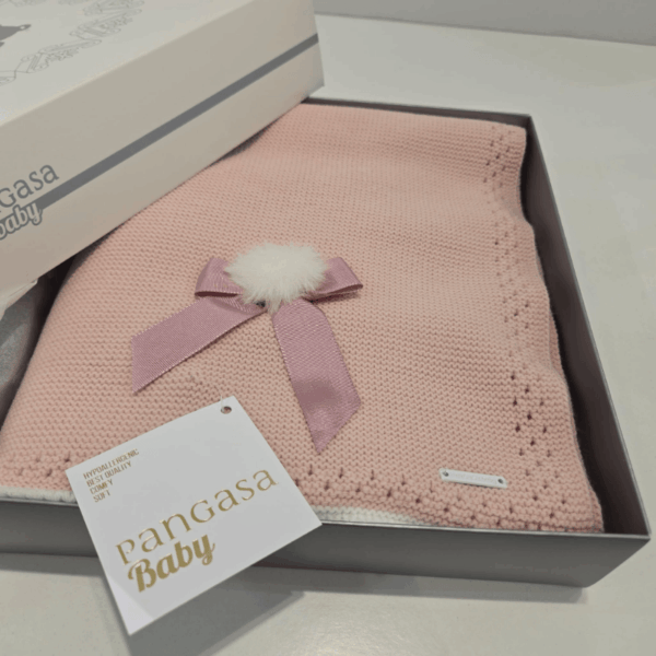 Toquillas en rosa azul y beige de Pangas otoño invierno