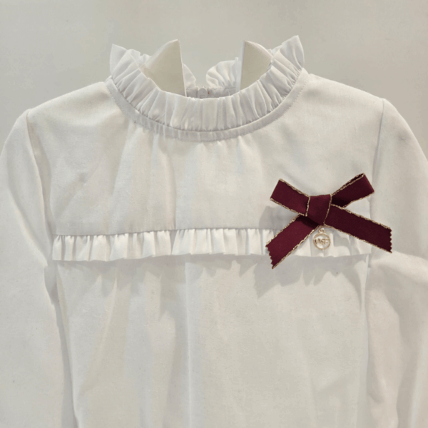 Conjunto blusa falda short Cris Noma Fernández invierno 26 - Imagen 4