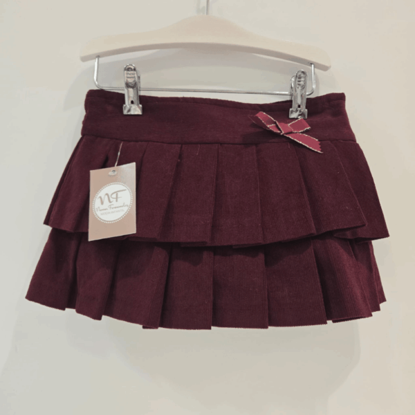 Conjunto blusa falda short Cris Noma Fernández invierno 26 - Imagen 3
