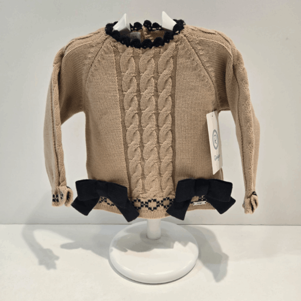 Conjunto niña colección camel y negro Rahigo invierno 25/26