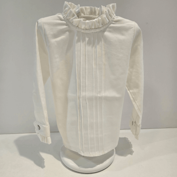 Conjunto niña tres piezas Rahigo marino y camel invierno 2026