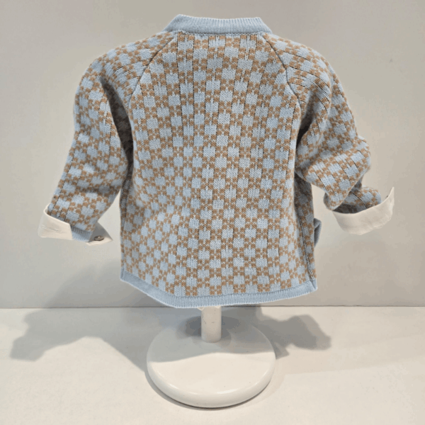 Conjunto niño 3 piezas Rahigo Caña y azul otoño invierno 25/26