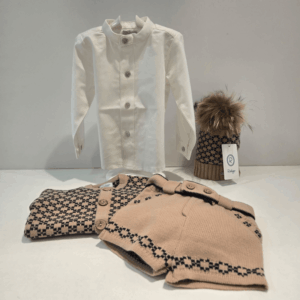 Conjunto tres piezas niño Rahigo otoño invierno 2025/26