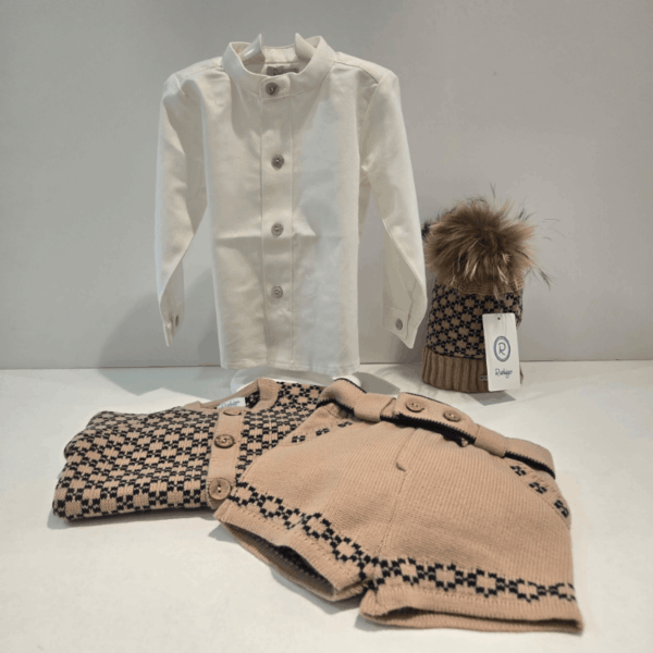 Conjunto tres piezas niño Rahigo otoño invierno 2025/26