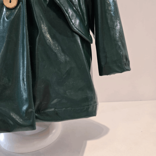 Parka capucha verde botella pelo natural Martinica 2025/26