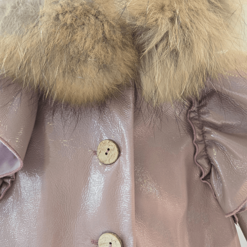 Parka charol pelo natural La Martinica otoño/invierno 25/26