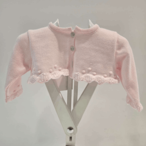 Chaqueta corta niña rosa colección Alaia Paz primavera verano