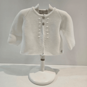 Chaqueta larga niño dos botones esencial primavera verano