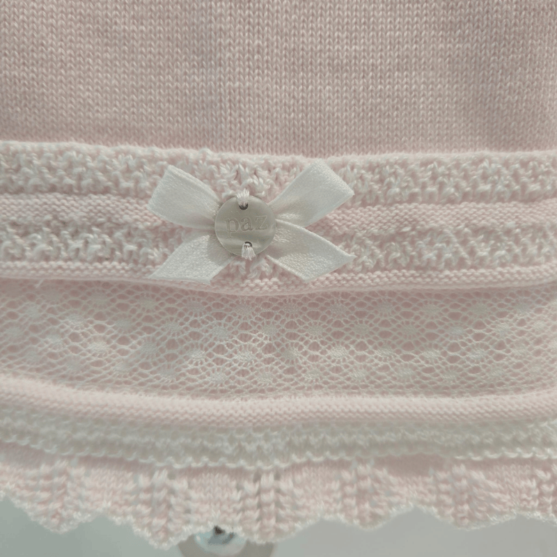 Conjunto jubón mas braga rosa tiza Paz primavera verano