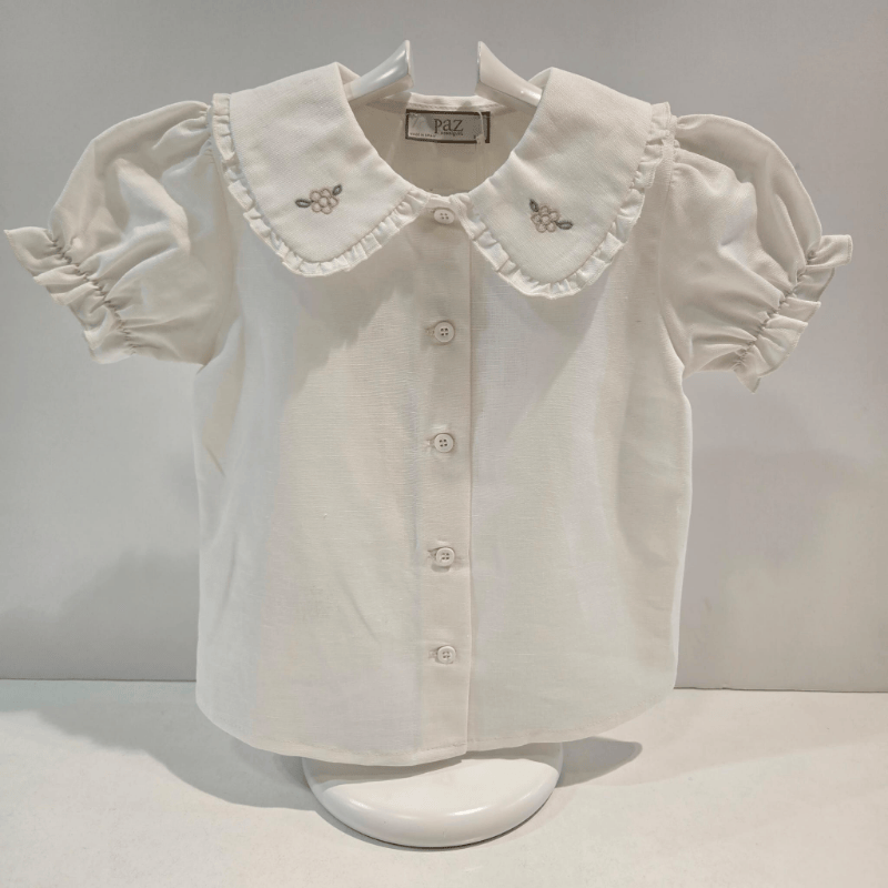 Conjunto niña blusa y pantalón largo infantil Paz verano