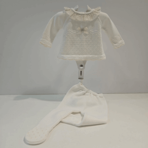 Conjunto niña camisa lazo anade y braguita cuadros Paz verano